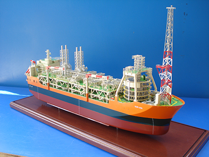 FPSO ship model